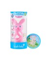 Brush baby Giocattolo massaggiagengive Bobbie Bunny per bambini piccoli, rosa.