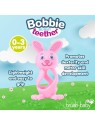 Brush baby Giocattolo massaggiagengive Bobbie Bunny per bambini piccoli, rosa.