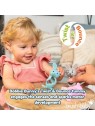 Brush baby Giocattolo massaggiagengive Bobbie Bunny per bambini piccoli, rosa.