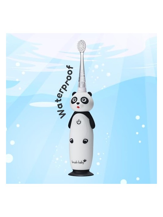 Brush baby Spazzolino sonico Wild Ones per bambini da 0 a 10 anni con motivo panda