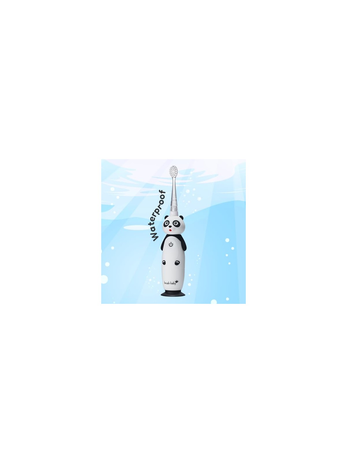 Brush baby Spazzolino sonico Wild Ones per bambini da 0 a 10 anni con motivo panda