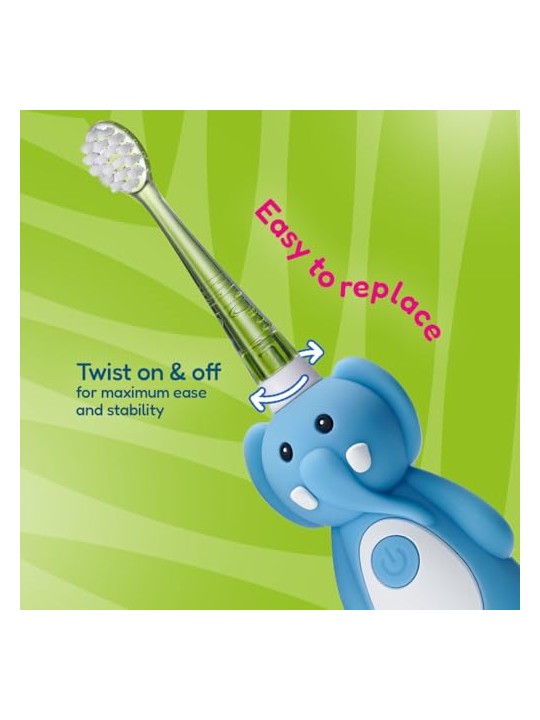 Brush baby Suggerimenti di WildOnes per spazzolino sonico 4 pz.