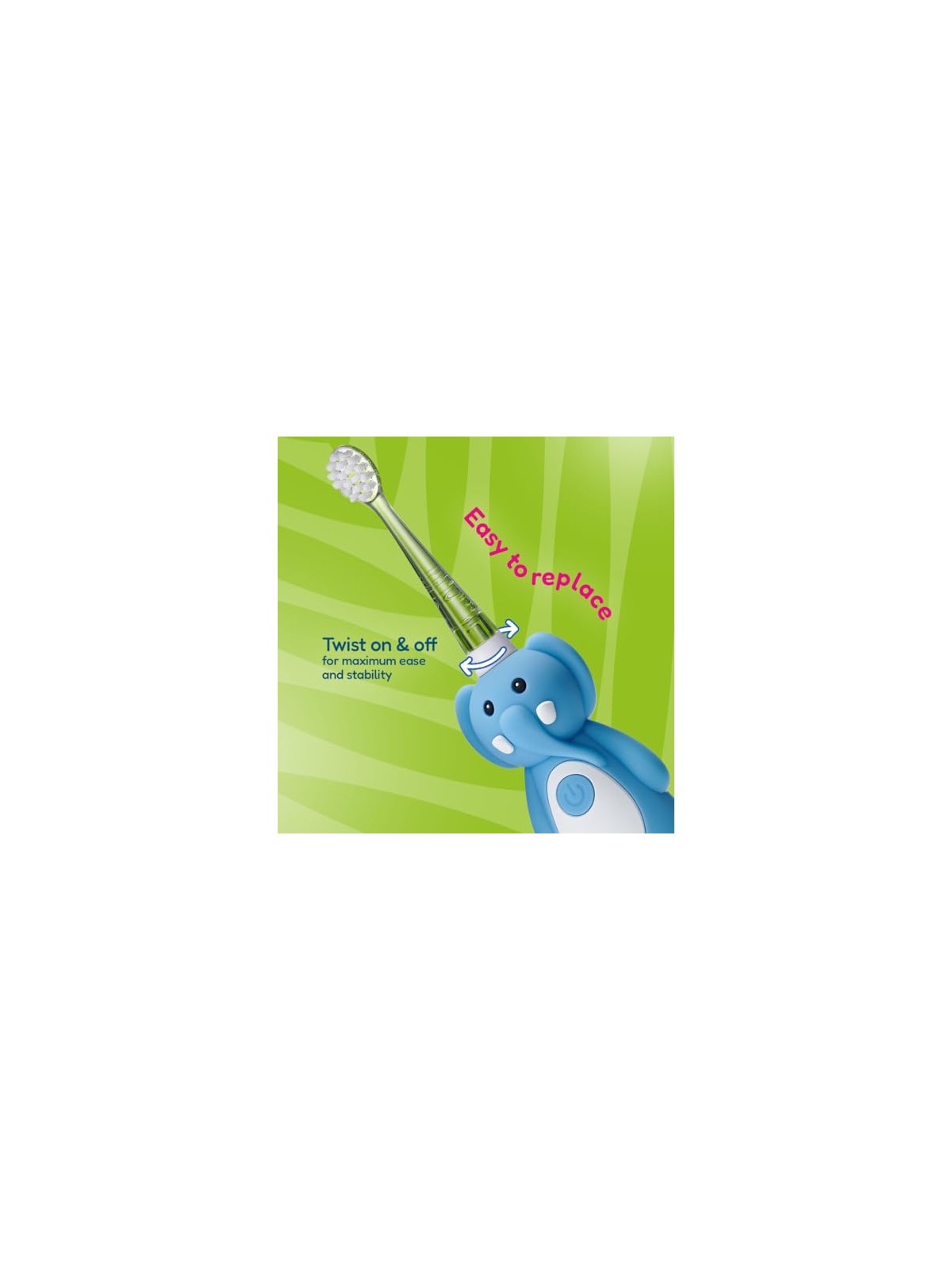 Brush baby Suggerimenti di WildOnes per spazzolino sonico 4 pz.