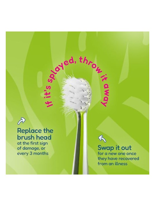 Brush baby Suggerimenti di WildOnes per spazzolino sonico 4 pz.