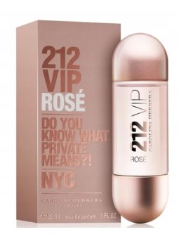 Carolina Herrera 212 VIP ROSÉ eau de parfum spray 30ml donna