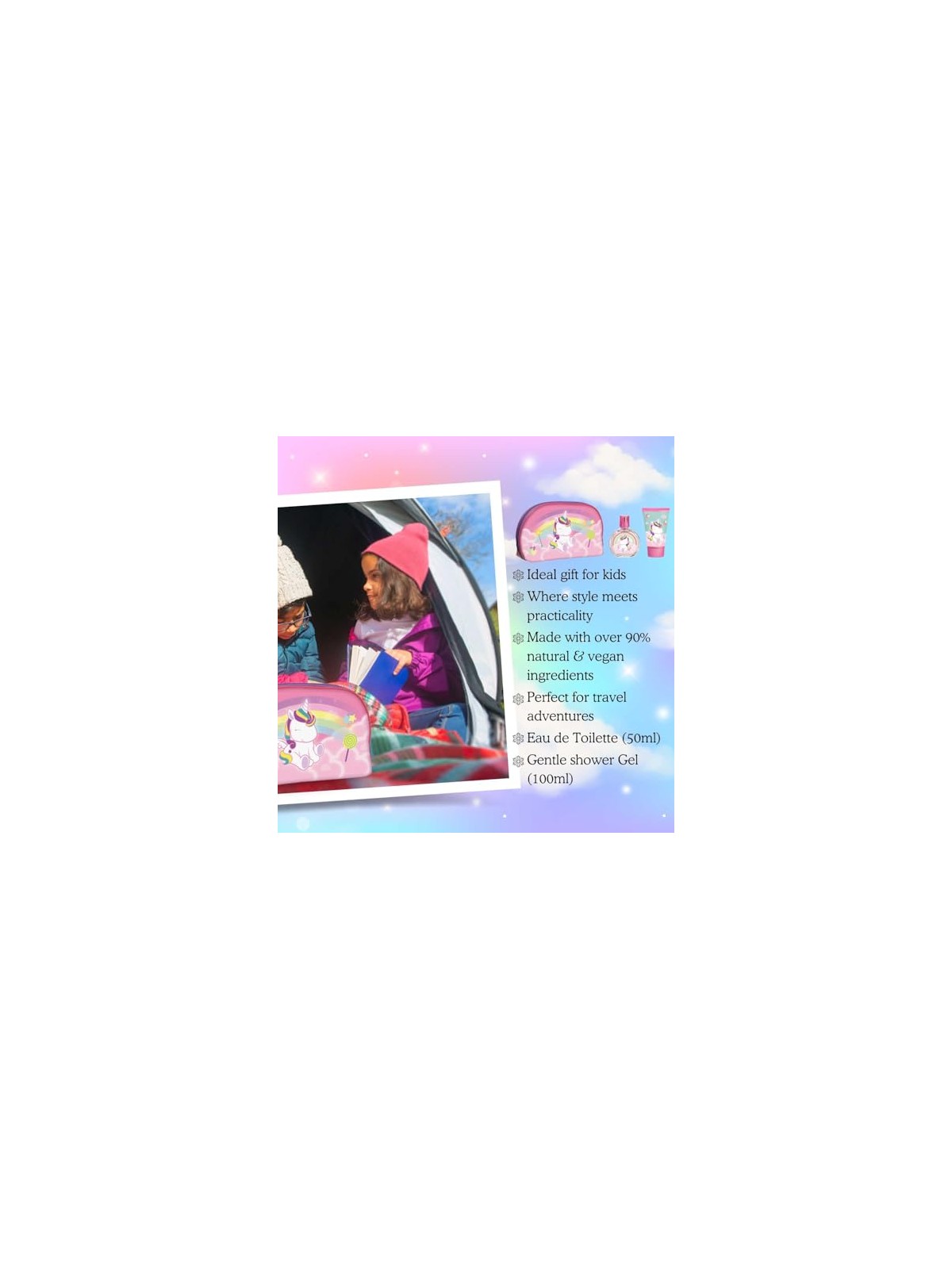 Cartoon Eau My Unicorn Set 3 Pezzi Bambini