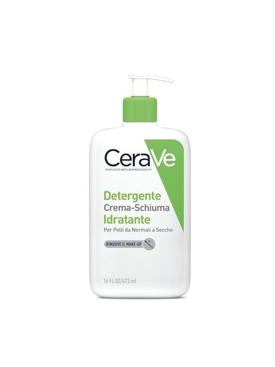 Cerave Crema detergente idratante in schiuma 473ml donna