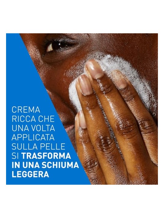 Cerave Crema detergente idratante in schiuma 473ml donna