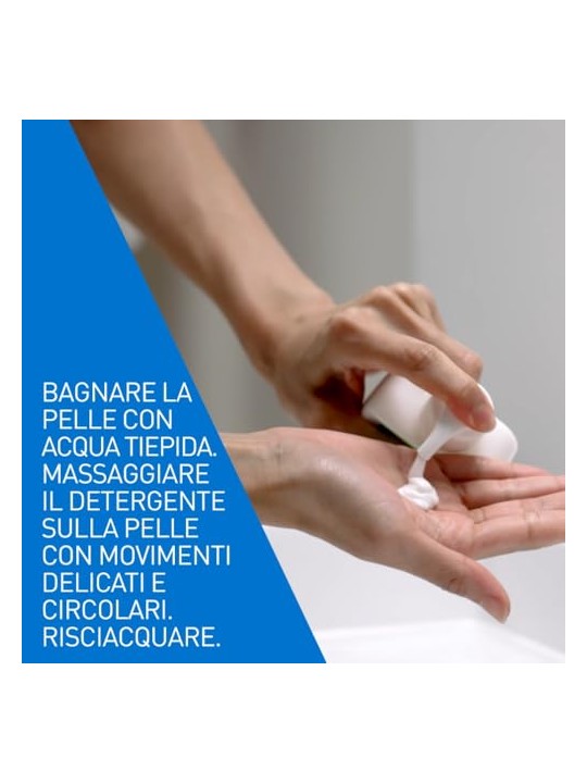 Cerave Crema detergente idratante in schiuma 473ml donna