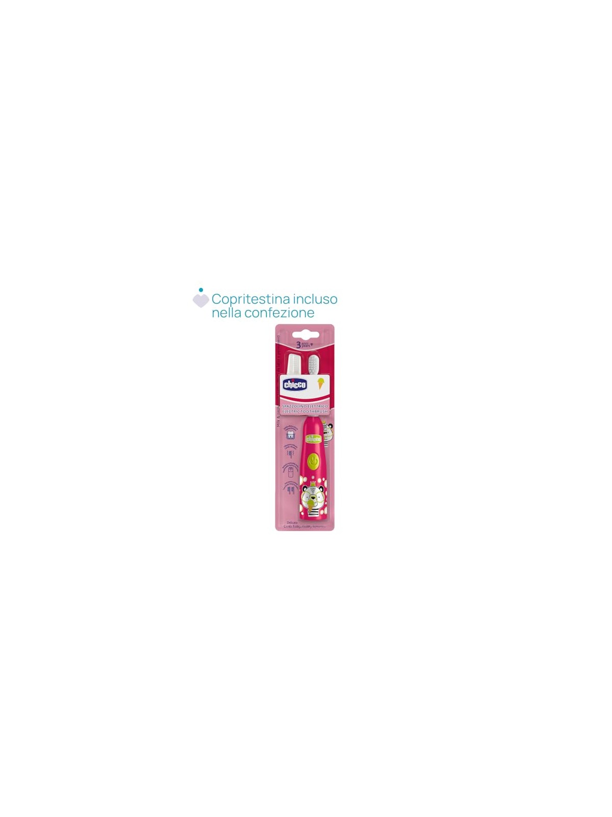 Chicco Spazzolino elettrico Panda 3l