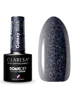 Claresa Vernice ibrida UV/LED Soak Off Galaxy Black 5g