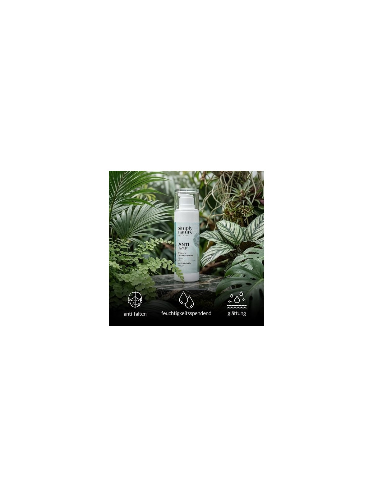 Clochee Siero antirughe e antietà Simple Nature 30ml