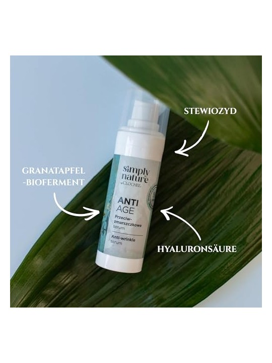 Clochee Siero antirughe e antietà Simple Nature 30ml
