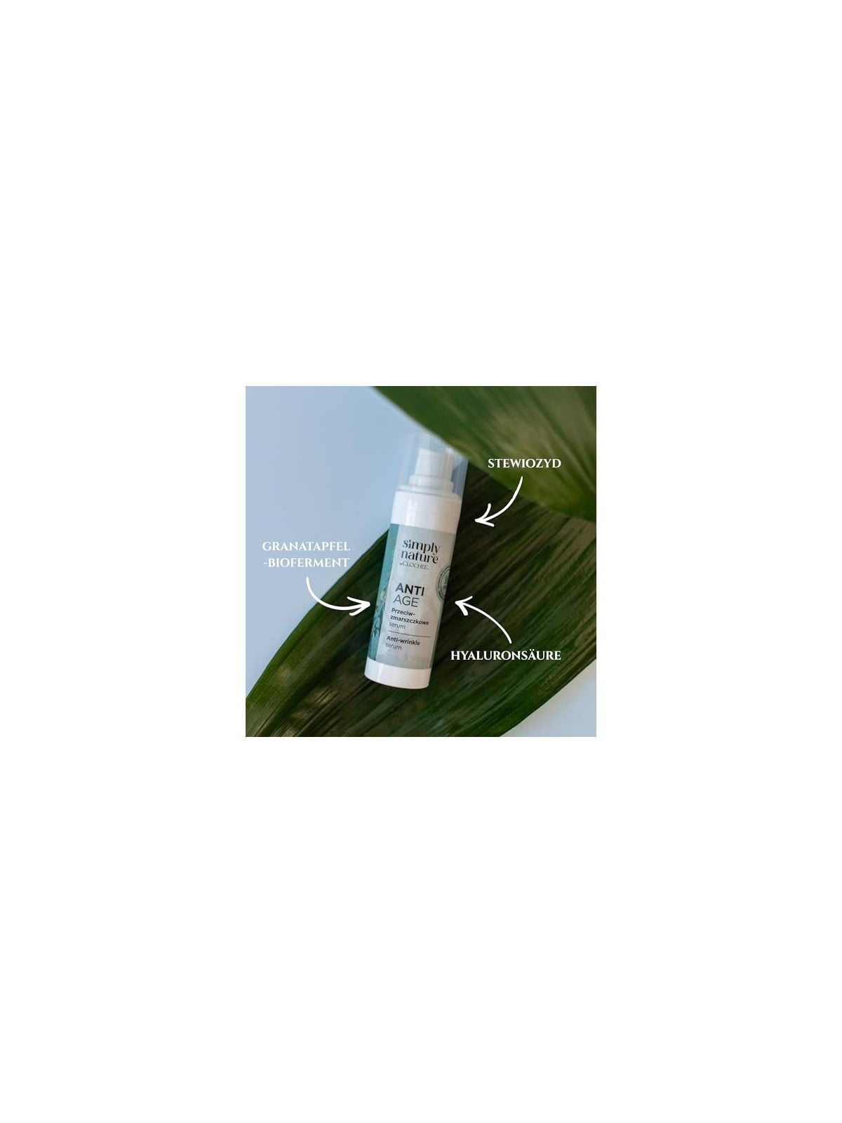 Clochee Siero antirughe e antietà Simple Nature 30ml