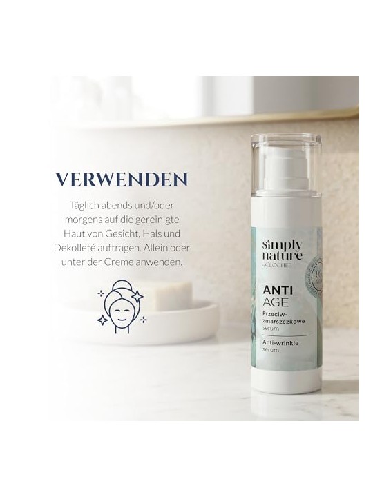 Clochee Siero antirughe e antietà Simple Nature 30ml