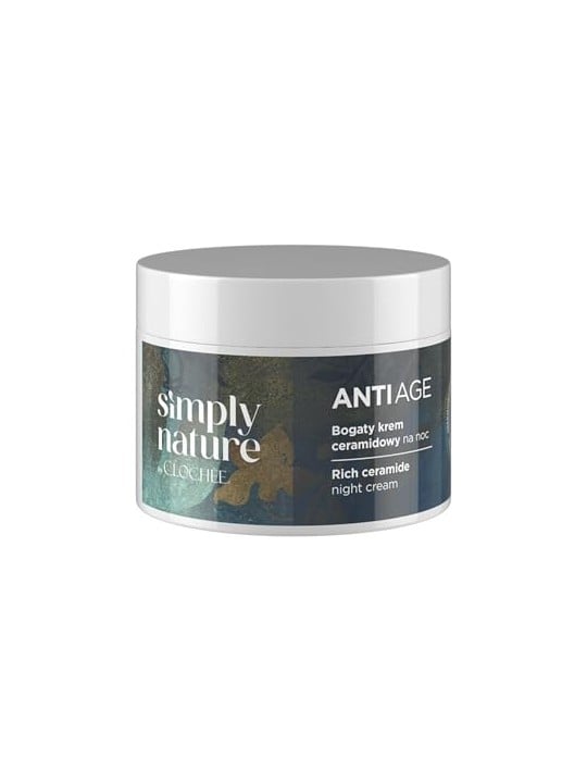 Clochee Simply Nature Crema notte anti-età ricca di ceramidi 50ml