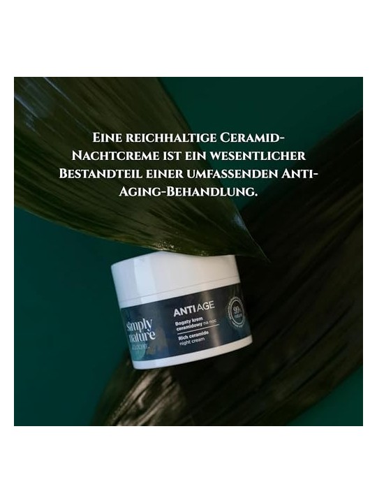 Clochee Simply Nature Crema notte anti-età ricca di ceramidi 50ml