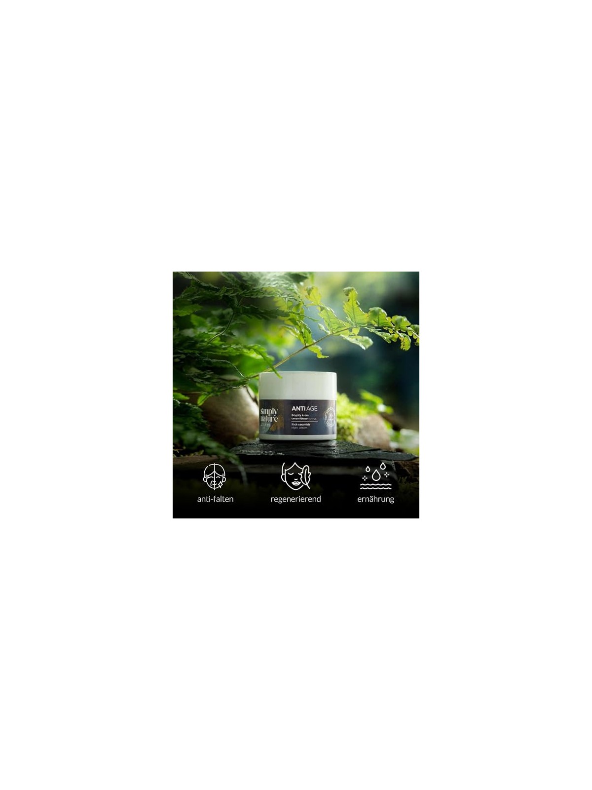 Clochee Simply Nature Crema notte anti-età ricca di ceramidi 50ml