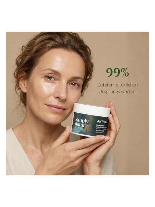 Clochee Simply Nature Crema notte anti-età ricca di ceramidi 50ml