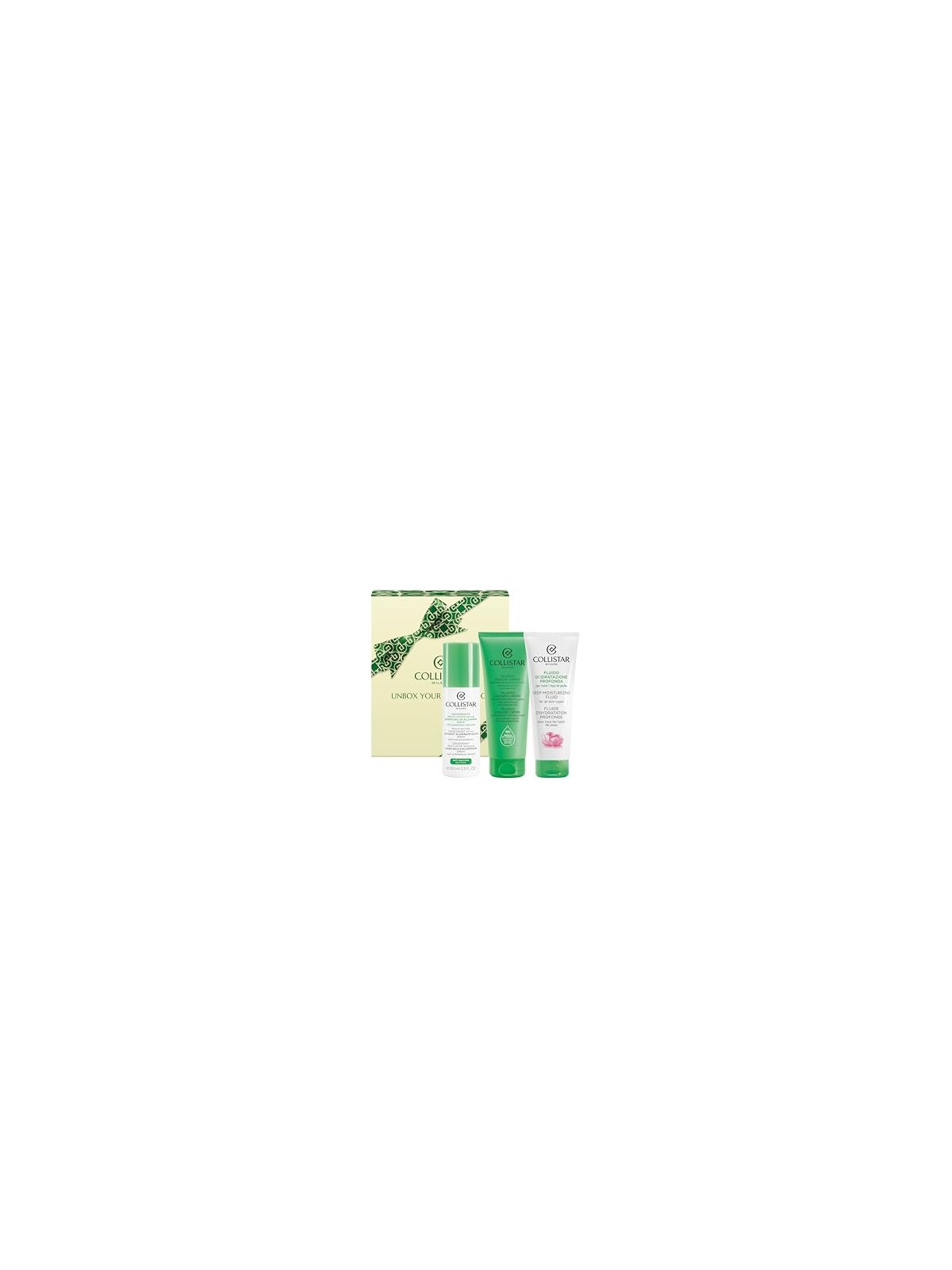 Collistar SET Natale 2025 Unbox Your Confidence Anti-Water Talasso-Scrub scrub corpo con sale marino 150g + IDROATTIVA+ Fresh