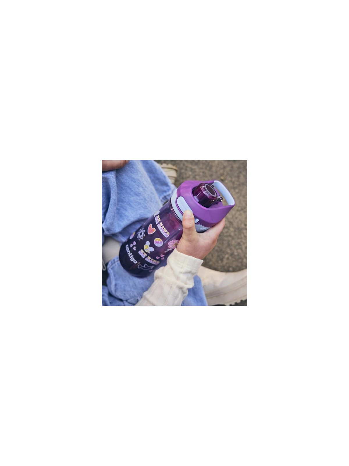 Contigo Biberon Jessie - Viola 420 ml bambino