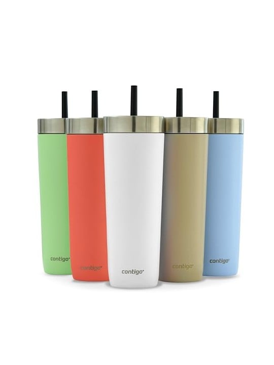 Contigo Bicchiere antigoccia Luxe - Bianco 720 ml unisex
