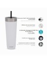 Contigo Bicchiere antigoccia Luxe - Bianco 720 ml unisex