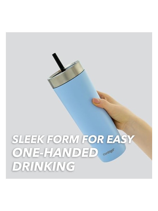 Contigo Bicchiere antigoccia Luxe - Blu 720 ml unisex