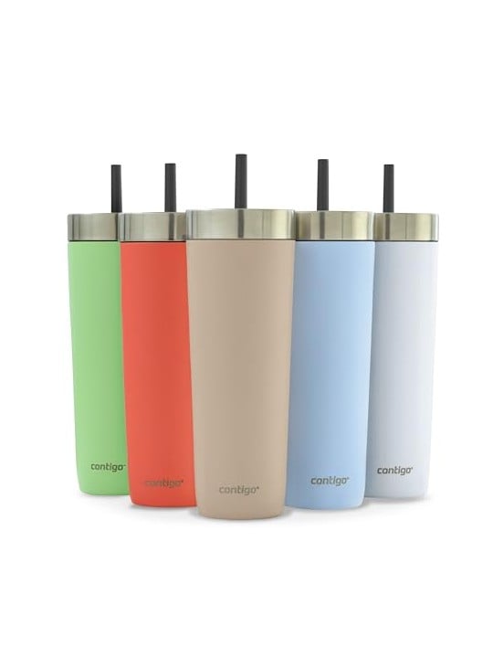 Contigo Bicchiere antigoccia Luxe - Marrone chiaro 720 ml unisex