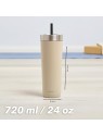 Contigo Bicchiere antigoccia Luxe - Marrone chiaro 720 ml unisex
