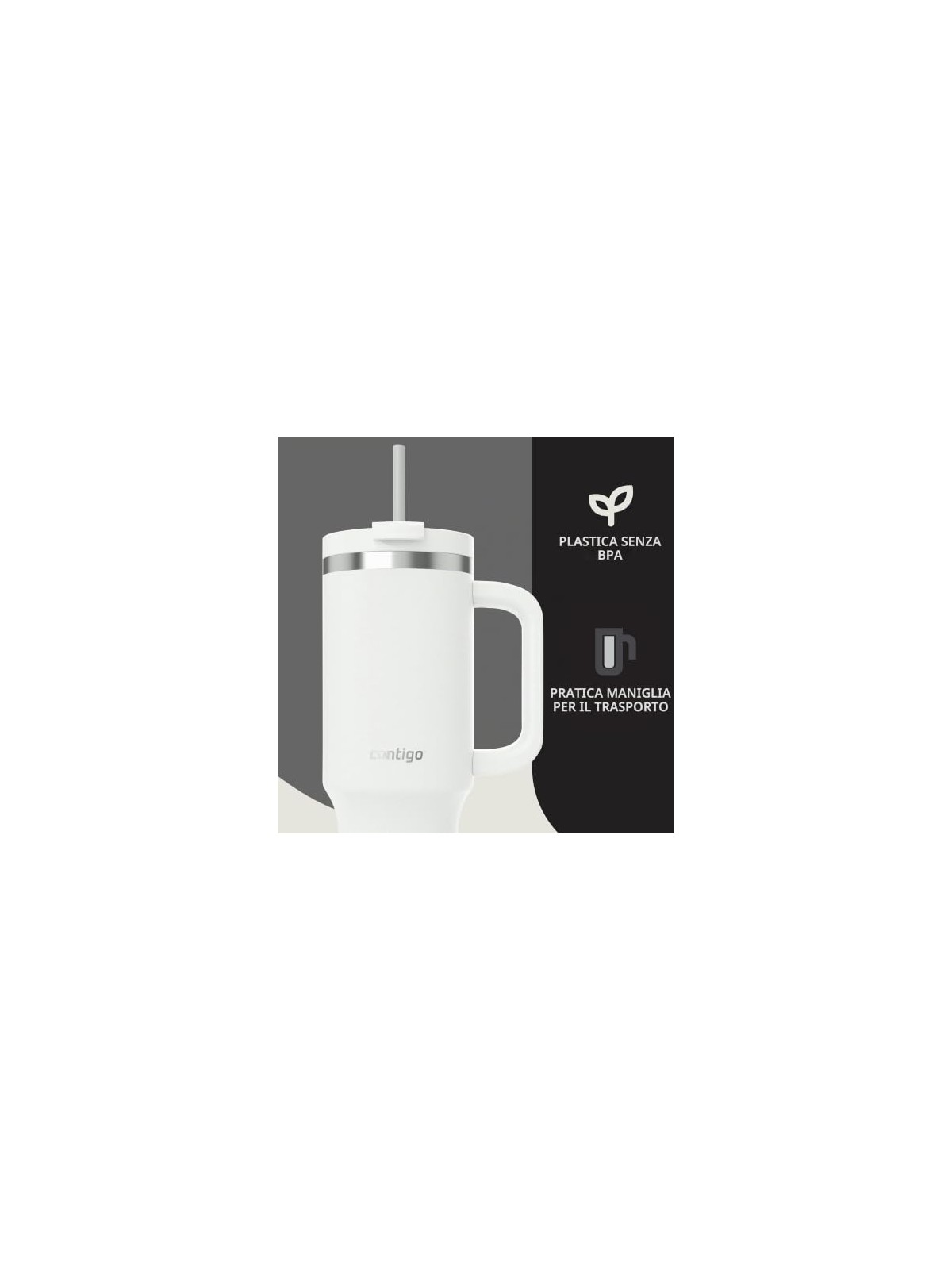 Contigo Bicchiere termico Thermalock - Bianco 1200 ml unisex