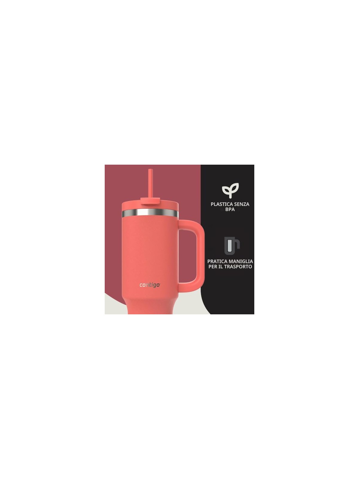 Contigo Bicchiere termico Thermalock - Corallo 1200 ml unisex