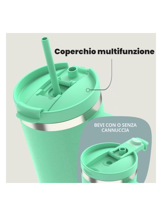 Contigo Bicchiere termico Thermalock - Verde 1200 ml unisex