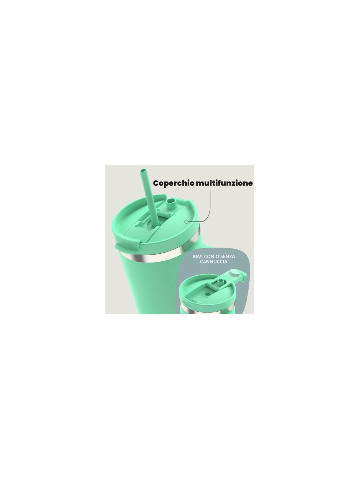 Contigo Bicchiere termico Thermalock - Verde 1200 ml unisex