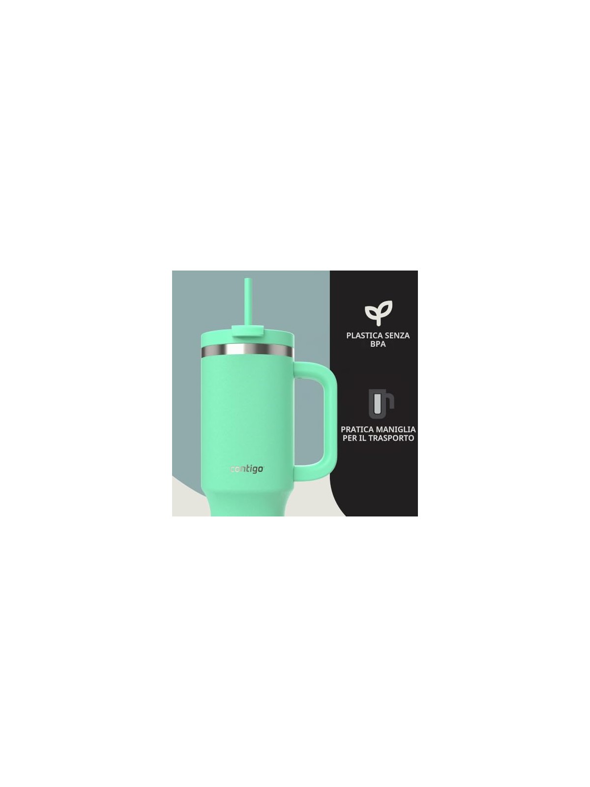 Contigo Bicchiere termico Thermalock - Verde 1200 ml unisex