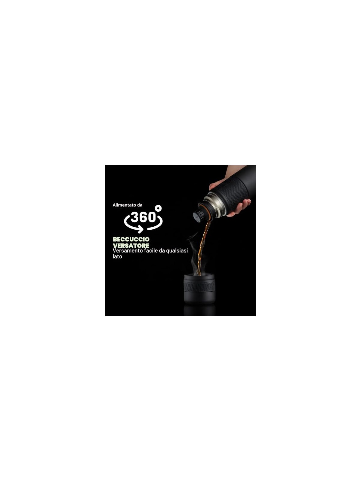 Contigo Borraccia termica Thermos - Nera 1200 ml unisex