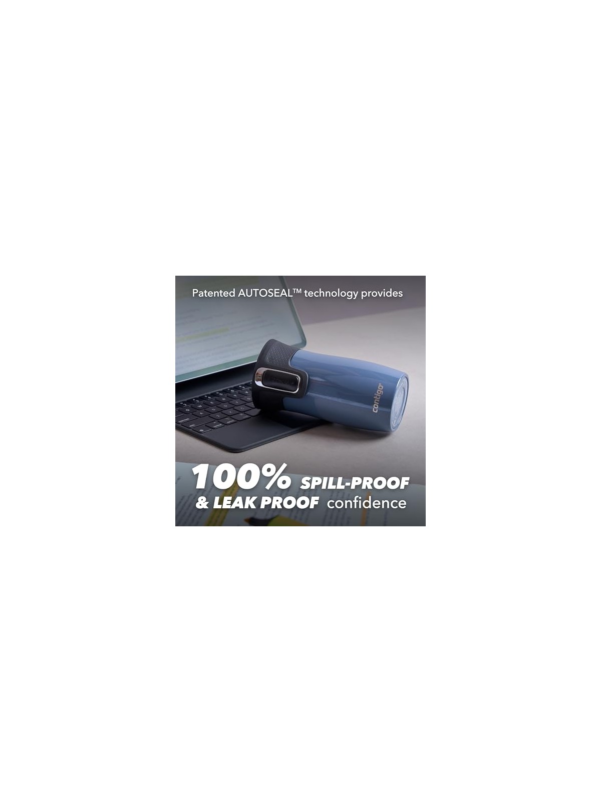 Contigo Tazza termica mini West Loop - Blu 300 ml unisex