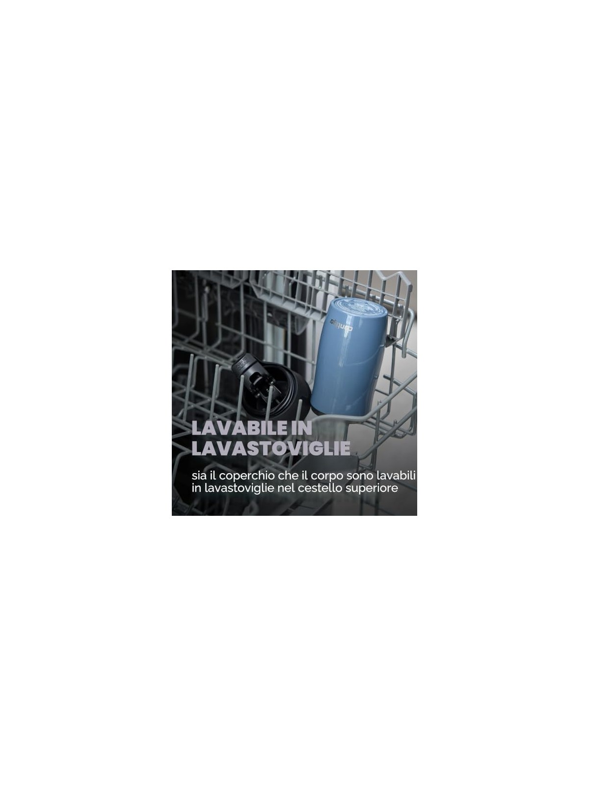 Contigo Tazza termica mini West Loop - Blu 300 ml unisex