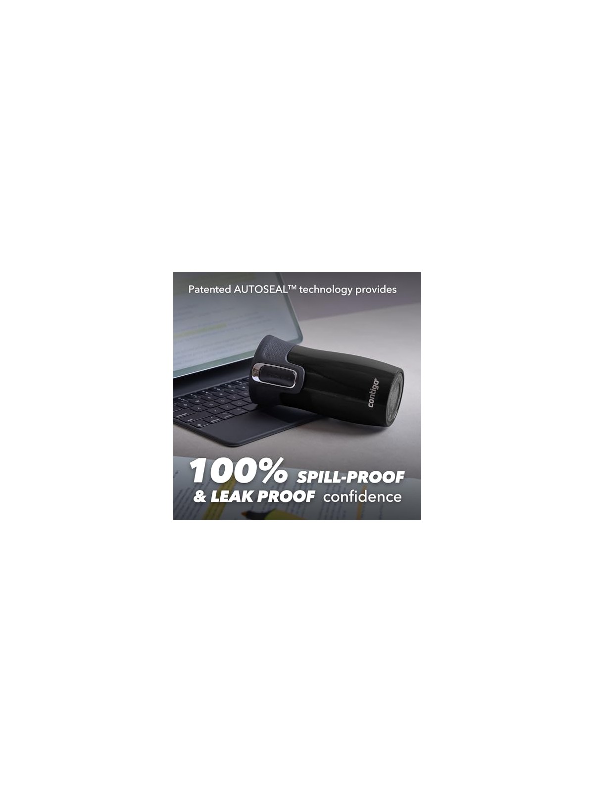 Contigo Tazza termica mini West Loop - Nera 300 ml unisex