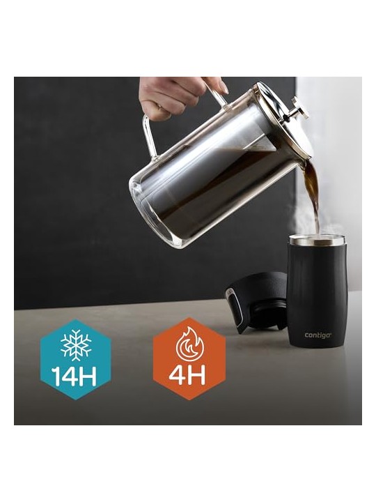 Contigo Tazza termica mini West Loop - Nera 300 ml unisex