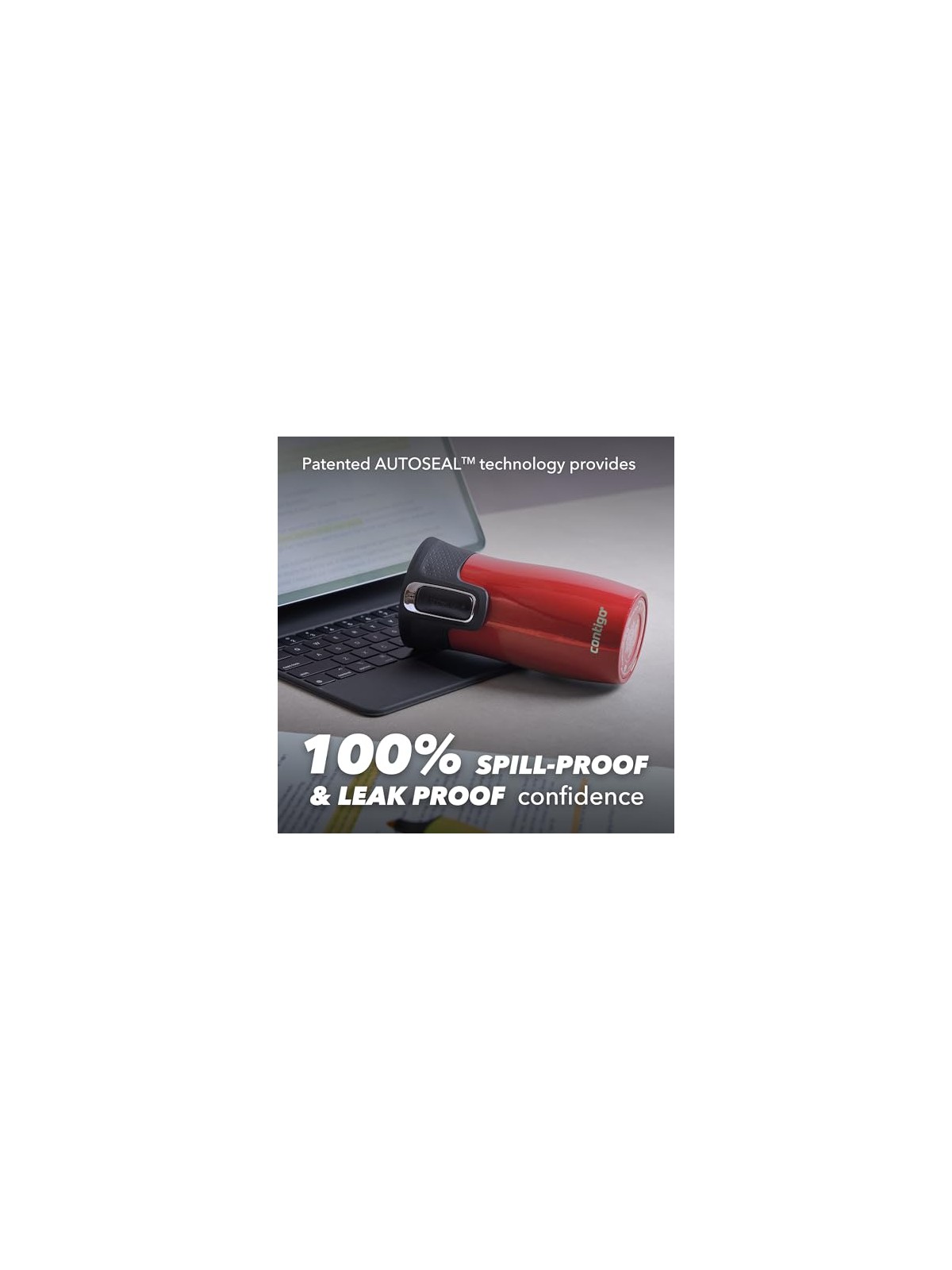 Contigo Tazza termica mini West Loop - Rossa 300 ml unisex