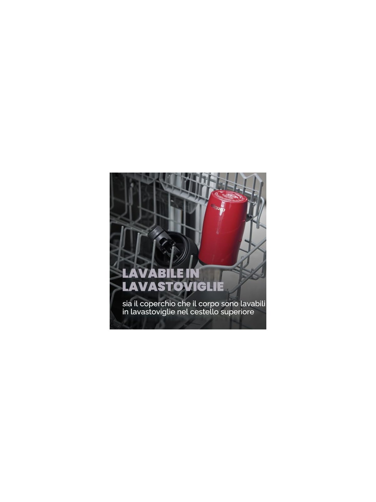 Contigo Tazza termica mini West Loop - Rossa 300 ml unisex