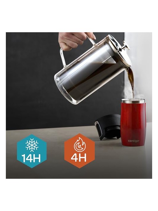 Contigo Tazza termica mini West Loop - Rossa 300 ml unisex