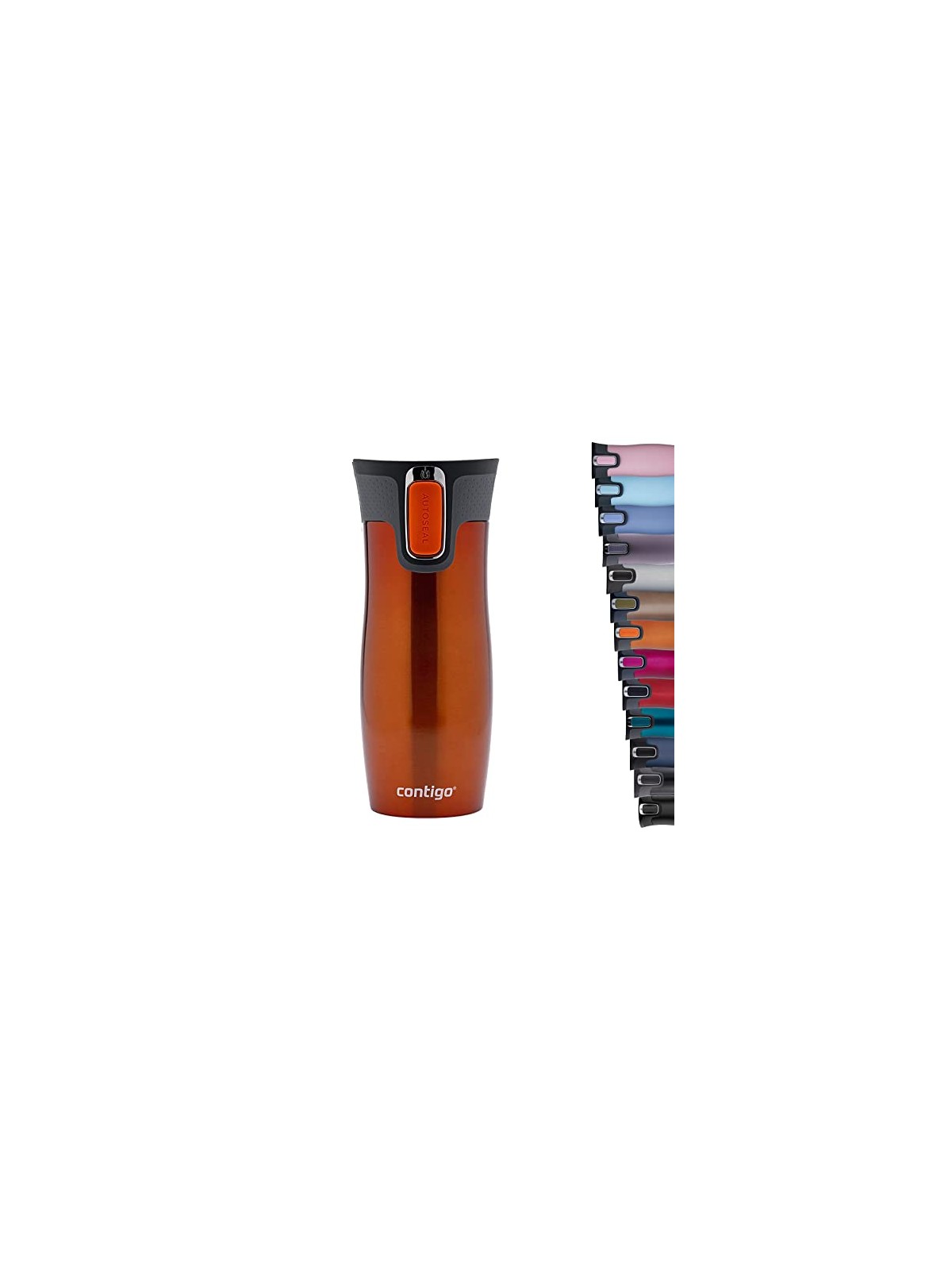 Contigo Tazza termica West Loop - Arancione 470 ml unisex