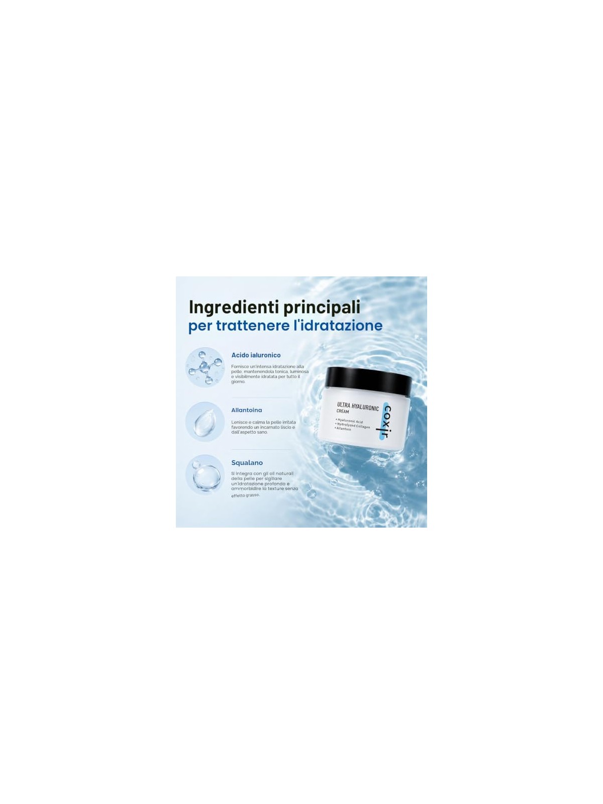Coxir Ultra Hyaluronic Crema Idratante 50ml