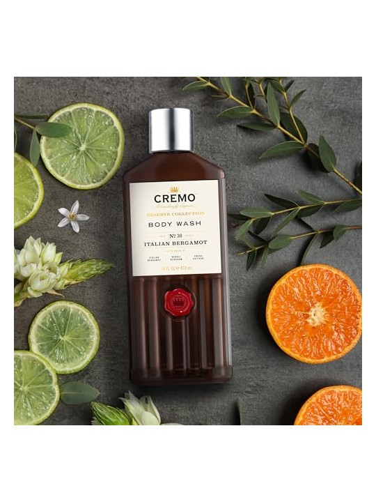 Cremo Bagnoschiuma al bergamotto italiano 473 ml uomo