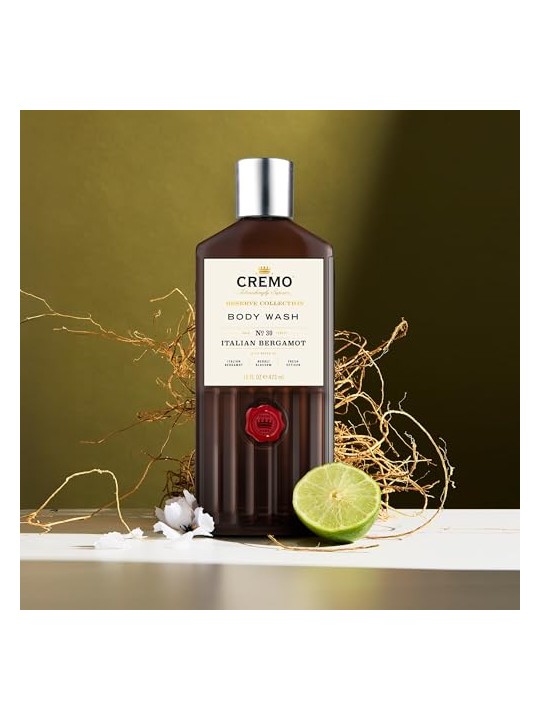 Cremo Bagnoschiuma al bergamotto italiano 473 ml uomo