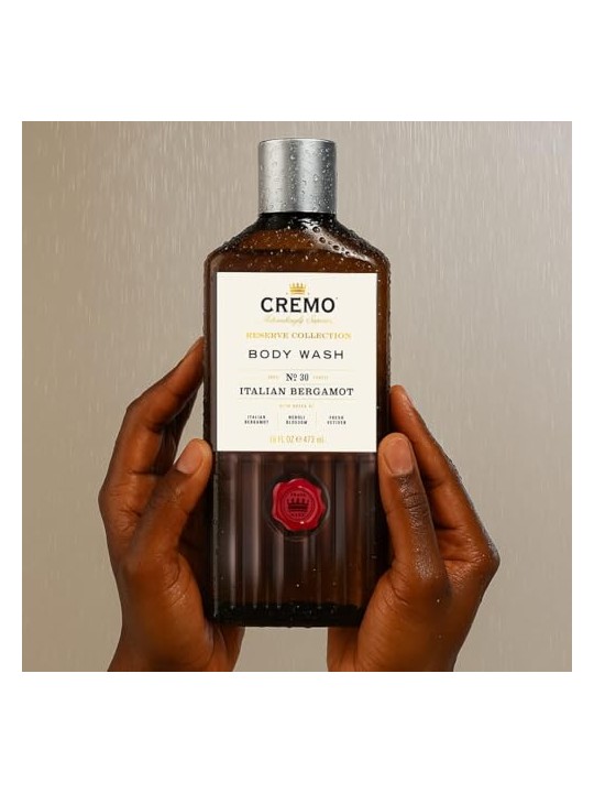 Cremo Bagnoschiuma al bergamotto italiano 473 ml uomo