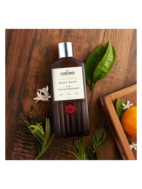 Cremo Bagnoschiuma al bergamotto italiano 473 ml uomo