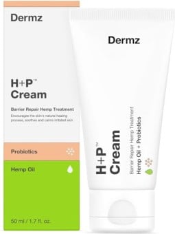 Dermz Crema corpo alla canapa H+P 50ml